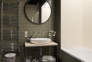 Керамическая плитка Golden Tile Metrotiles plane черный 100x200x7 мм (46С011) 3