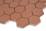 Мозаика керамическая Kotto Keramika H 6009 Hexagon Brown 295х295 мм 0