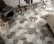 Плитка керамогранит Equipe Hexatile Cement Grey 22093 17,5х20 см 2