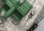 Керамическая плитка Golden Tile Home Wood пепельный 400x400x8 мм (4NИ83) 0