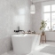 Плитка Golden Tile Gloria Flowers серый GL2151 9х600х300 мм 2