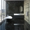 Плитка Stevol Strom Negro полированная 600х1200х10,5 мм 2