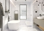 Керамическая плитка Golden Tile Marmo Bianco белый G70051 300x600x9 мм 0