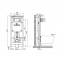 Комплект Инсталляция ROCA OLI 80 с кнопкой IPLATE Chrome 885342 + Унитаз ROCA Alegra Rimless с крышкой A34H139000 2