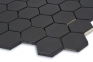 Мозаика керамическая Kotto Keramika H 6021 Hexagon Black 295х295 мм 0