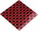 Мозаика стеклянная Kotto Keramika GM 4003 CC Black/Red M 300х300 мм 0