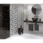 Плитка Golden Tile Nero E Bianco Leaf черный NBС161 9х600х300 мм 2