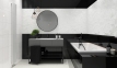 Керамическая плитка Paradyz Synergy Nero Sciana B Struktura G1 30х60 см 2