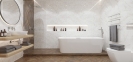 Керамическая плитка Golden Tile Sentimento белый 300x600x9 мм (SN0051) 0