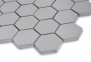 Мозаика керамическая Kotto Keramika H 6019 Hexagon Silver 295х295 мм 0