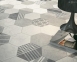 Плитка керамогранит Equipe Hexatile Cement Grey 22093 17,5х20 см 3