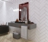 Керамическая плитка Golden Tile The Wall plane белый сатин 100x300x7 мм (6L0111) 2