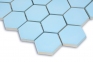 Мозаика керамическая Kotto Keramika H 6026 Hexagon Light Blue 295х295 мм 0