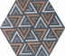 Плитка Prissmacer Dec. Dakar Mix 19,8х22,8 см 4