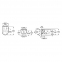 Унитаз подвесной ROCA Meridian Rimless с крышкой Slim soft-close A34H240000 0