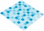 Мозаика стеклянная Kotto Keramika GM 4018 C3 Blue D/Blue M/Blue W 300х300 мм 0