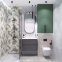 Плитка Golden Tile Oasis серый OS2580 8х600х600 мм 0