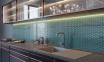 Керамическая плитка Golden Tile Arcobaleno Argento №2 500x200x8,5 мм (9М6421) 0