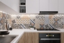 Плитка Golden Tile Ethno Микс Н81410 186x186x8 мм 0
