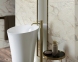 Керамическая плитка Paradyz Serene Bianco Inserto G1 25х75 см 2