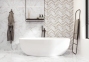 Керамическая плитка Golden Tile Marmo Bianco белый G70051 300x600x9 мм 3