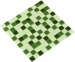 Мозаика стеклянная Kotto Keramika GM 4029 C3 Green D/Green M/Green W 300х300 мм 0