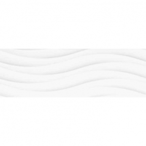 Плитка настенная CERAMIKA COLOR CCR31-1 White Onda RECT 250x750x9 мм