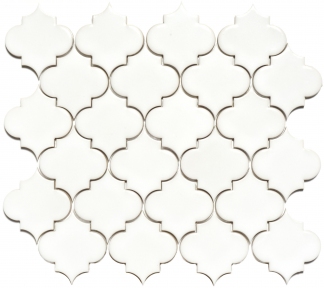 Мозаика керамическая Kotto Keramika Arabeska A 6024 White 270х300 мм