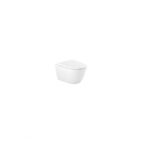 Унитаз подвесной ROCA с крышкой soft-close Ona Rimless A34H688000
