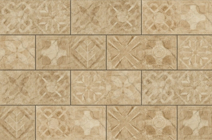 Клінкерна плитка Cerrad Torstone Beige Decor 14,8x30 см
