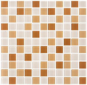 Мозаика стеклянная Kotto Keramika GM 4016 C3 Ochra D/Beige M/Beige W 300х300 мм