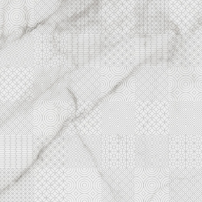Керамическая плитка Golden Tile Arabesque декор 607x607x10 мм (5L0690)