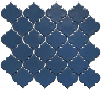 Мозаика керамическая Kotto Keramika Arabeska A 6008 Steel Blue 270х300 мм