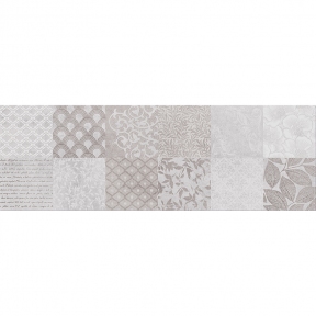 Керамогранитная плитка настенная Cersanit Snowdrops Patchwork 200х600 мм