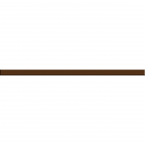 Фриз стеклянный Kotto Keramika GF 9014 Brown White 900х25 мм
