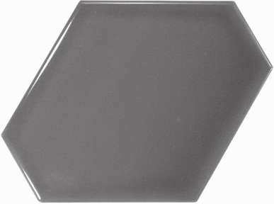 Плитка керамогранит Equipe Scale Benzene Dark Grey 23829 10,8х12,4 см