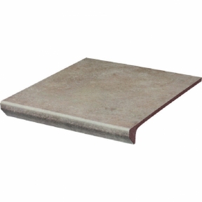 Клинкерная ступень с капиносом Paradyz Viano beige prosta struktura 30x33 см