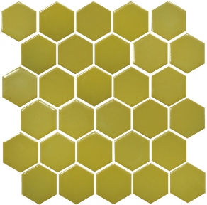 Мозаика керамическая Kotto Keramika H 6016 Hexagon Olive 295х295 мм