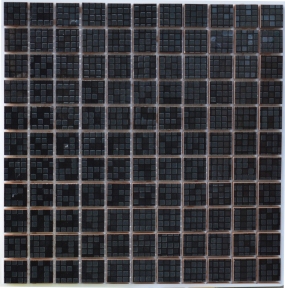 Мозаика керамическая Kotto Keramika СМ 3039 С Pixel Black 300х300 мм