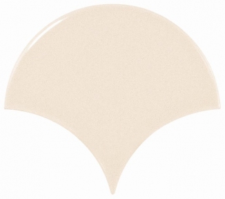 Плитка керамогранит Equipe Scale Scale Fan Ivory 21969 10,6х12 см
