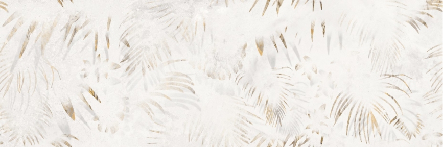 Плитка Azteca Decorado Palm R90 White Matt 30х90 см