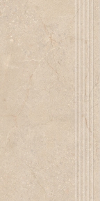 Плитка для ступеней Paradyz Sunnydust Light Beige Stopnica Prosta Nacinana Mat. G1 29,8х59,8 см