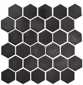 Мозаика керамическая Kotto Keramika H 6006 Hexagon Choco Brown 295х295 мм