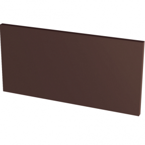 Напольная клинкерная плитка подступень гладкая Paradyz Natural BROWN 30х14,8х1,1 см