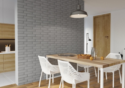 Фасадная клинкерная плитка Cerrad Foggia Gris 6,5x24,5 см