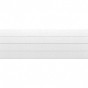 Плитка BALDOCER SHUTTER NEVE SATIN RECT 300x900x8 мм