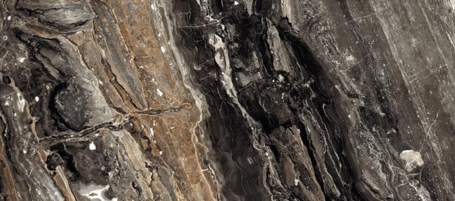 Плитка керамогранит Raviraj Ceramics Marseille Choco полированная напольная 60х120 см