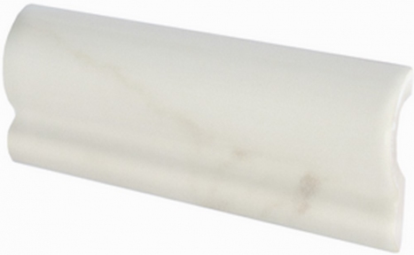Бордюр для керамогрнитной плитки Equipe London Carrara Gloss 23161 5х15 см