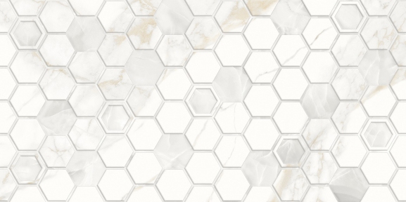 Керамическая плитка Golden Tile Sentimento hexagon 300x600x9 мм (SN0151)