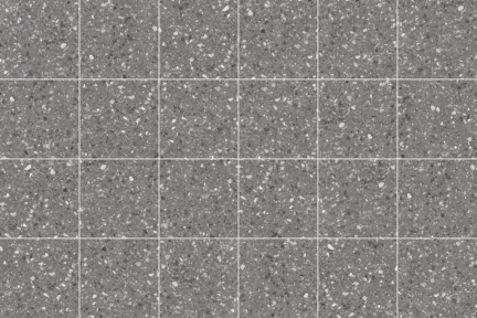 Керамогранитная плитка Stevol Terrazzo matt темно-серая 60х60 см (LVF6002)
